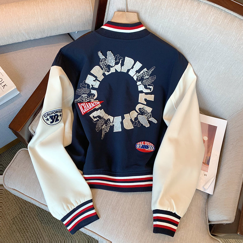 American Style Zipped Baseball Jersey - Image 2