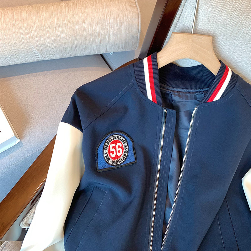 American Style Zipped Baseball Jersey - Image 3