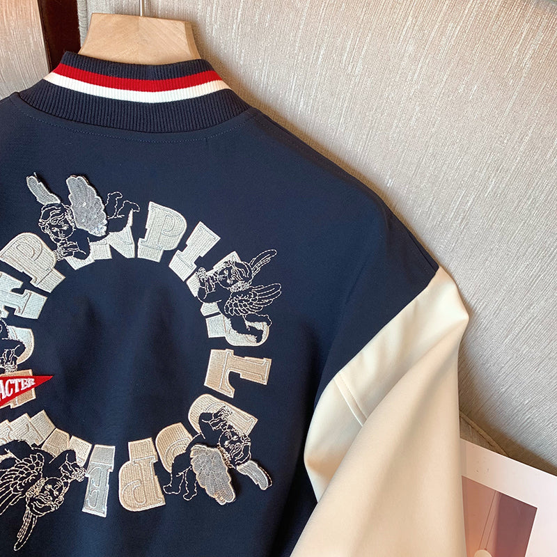 American Style Zipped Baseball Jersey - Image 5