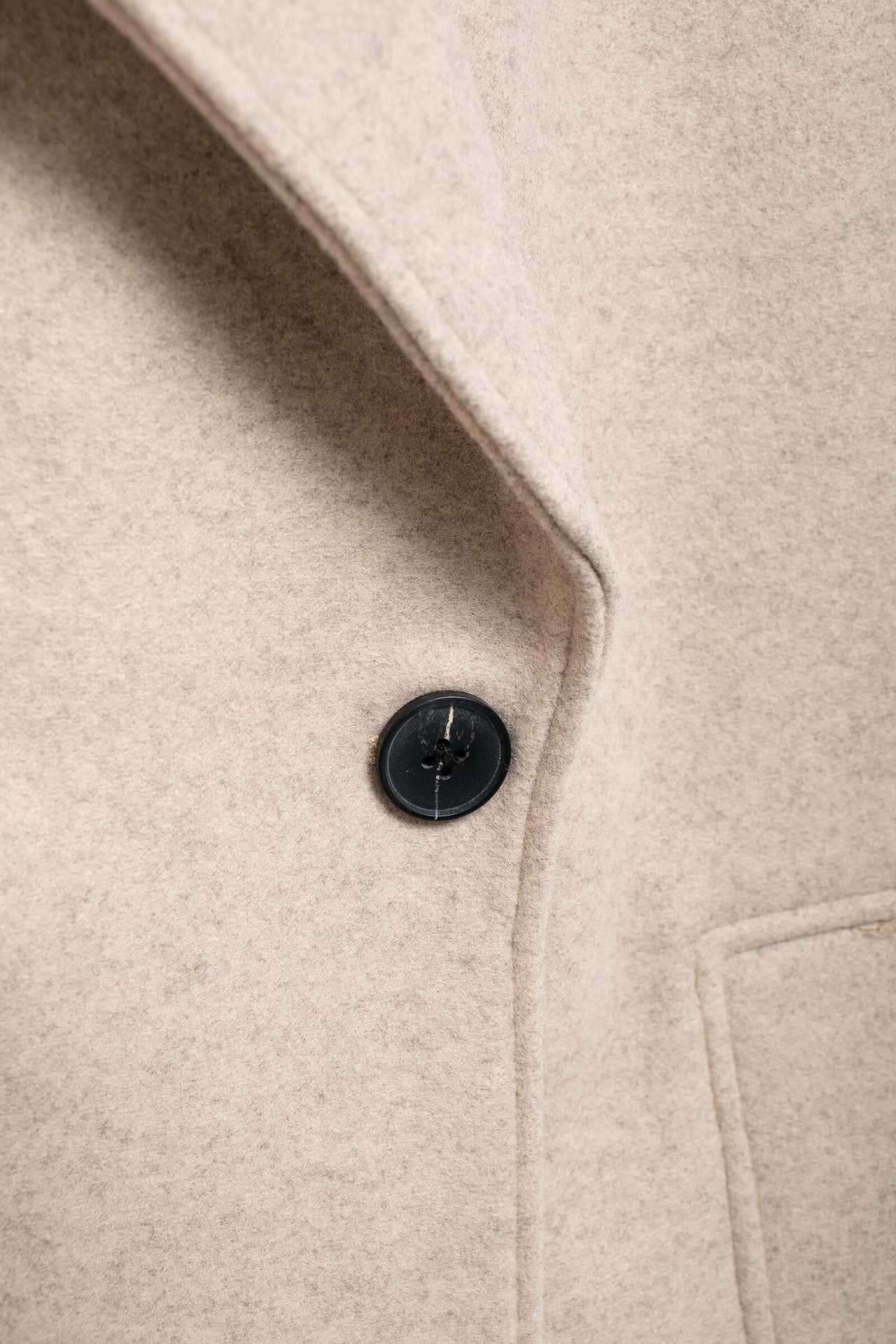 Thermal Lapeled Double-breasted Trench Coat - Image 17