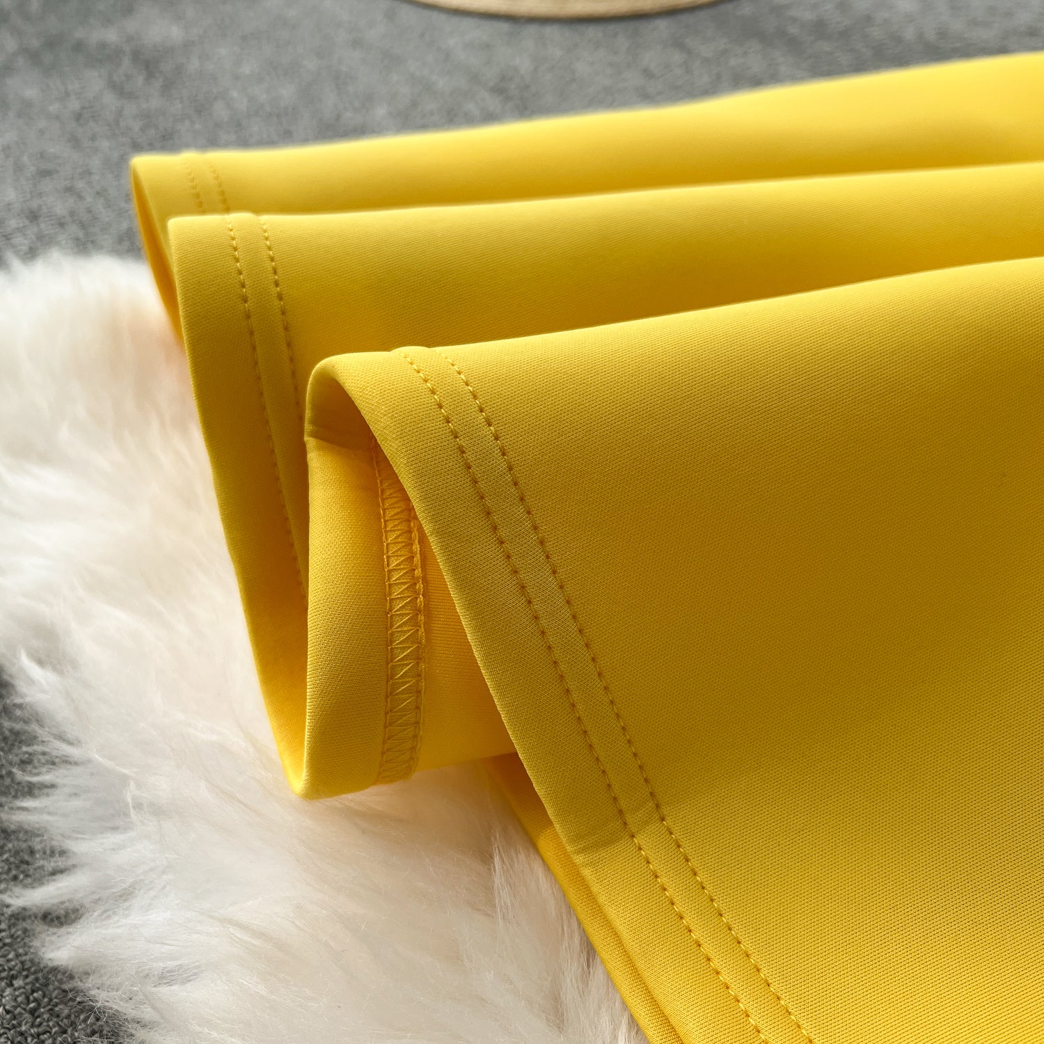 Premium Lace-up Solid Color Dress - Image 14