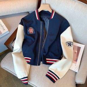 American Style Zipped Baseball Jersey